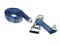 Ratchet tie down set 50mm with double J-hook, langer Griff. Length 0,5+9,5m. 2500 daN