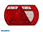LED Rear Light 236x140x30,8, 7-pin, Right